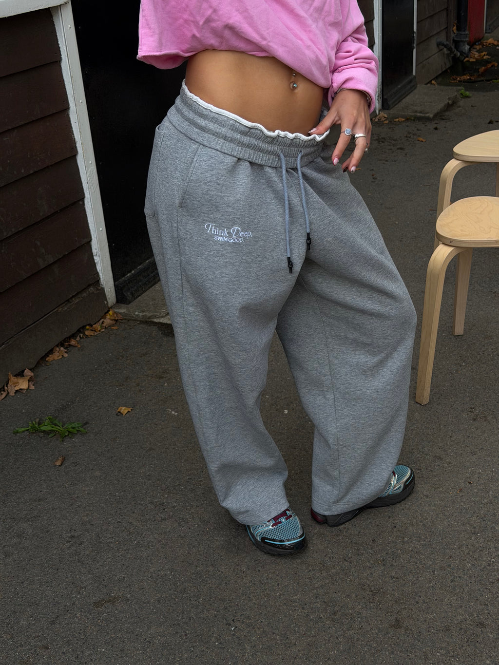 TDSG wide leg sweat pants