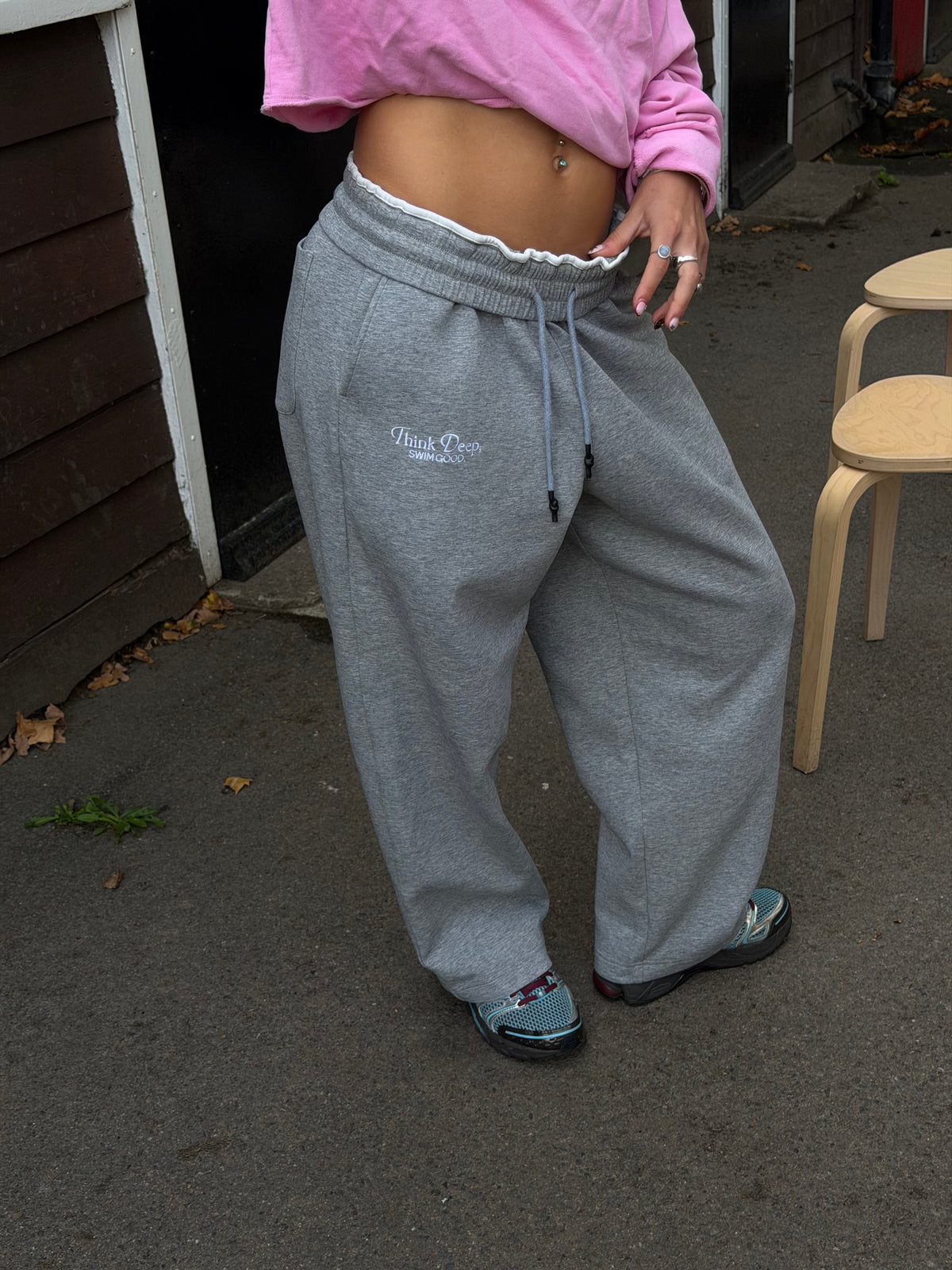 TDSG wide leg sweat pants