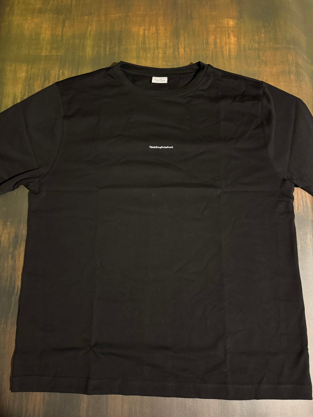 ThinkDeepSwimGood Print Tee BLACK