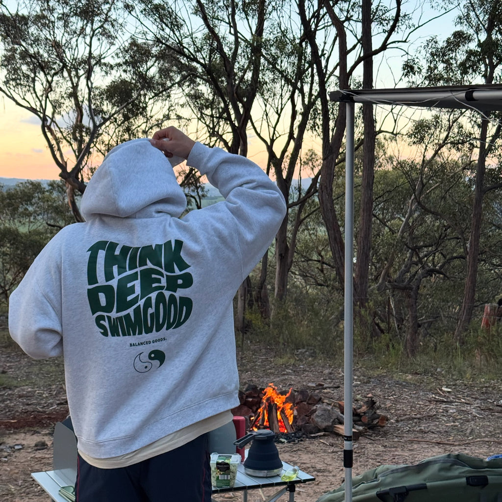 ThinkDeepSwimGood Oversized Balanced Goods Hoody